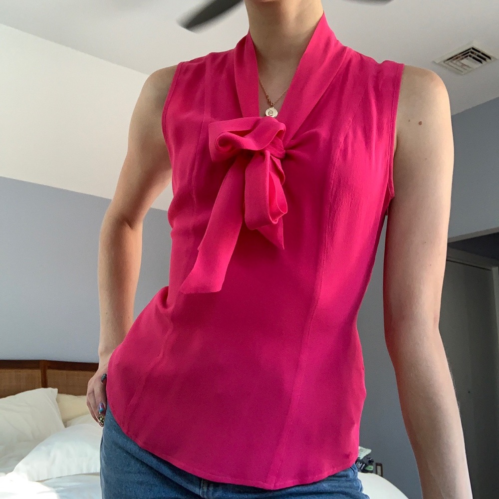 Pink blouse